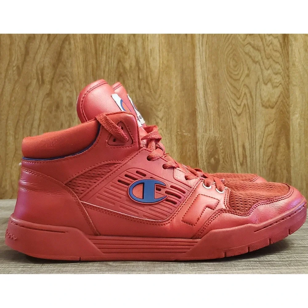 Champion 3 On 3‎ Hi Sneakers Men's Size 12 Red